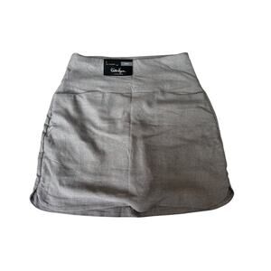 Walter Hagen Women's Light Heather Gray P11 7" Sculpt Skort Size S